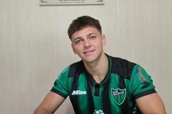 Ignacio Maestro Puch se convirtió en nuevo refuerzo de San Martín de San Juan