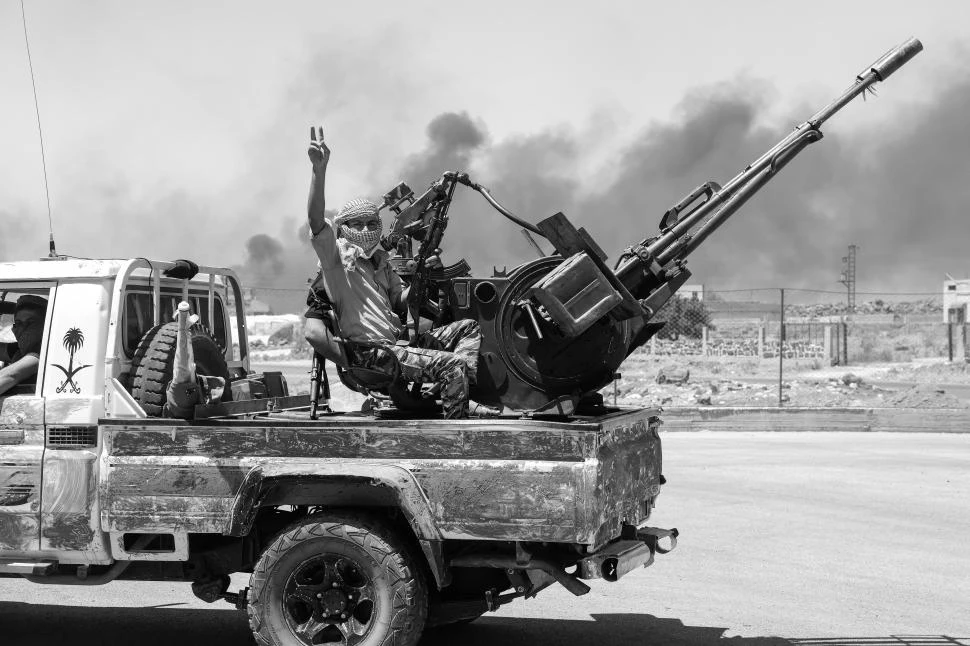 VIOLENCIA. La pelea entre beduinos y drusos estalló al sur de Sueida.