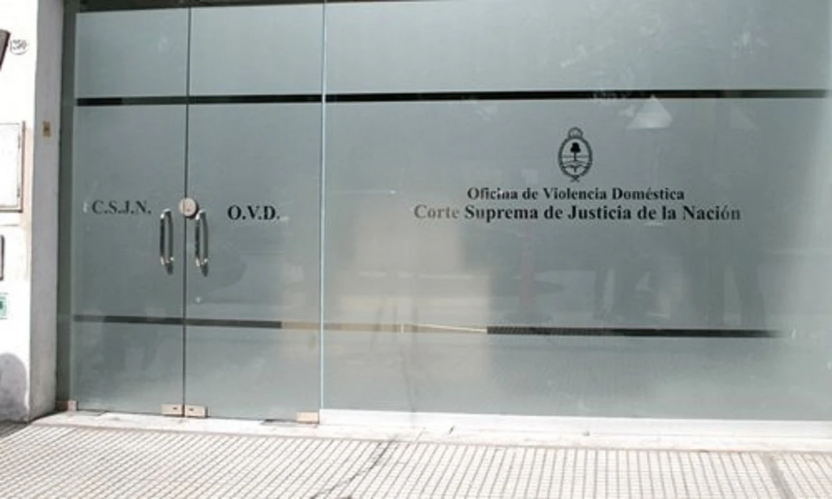 Oficina de Violencia Doméstica de la CSJN. 