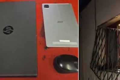 Forzó la ventana de una casa para robar dispositivos tecnológicos y quedó detenido