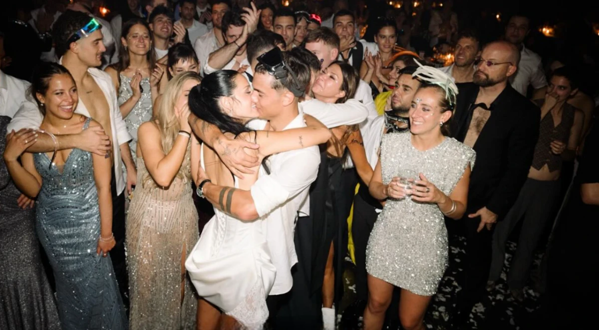 Oriana Sabatini y Paulo Dybala: fotos inéditas del casamiento en el que no hubo celulares