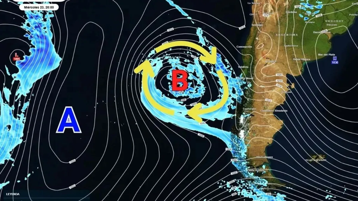 Se esperan lluvias, viento y nieve en 11 regiones de Chile.