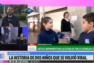 El tierno “te quiero” que conmovió al país: la historia viral de dos niños tucumanos que emocionó a todos