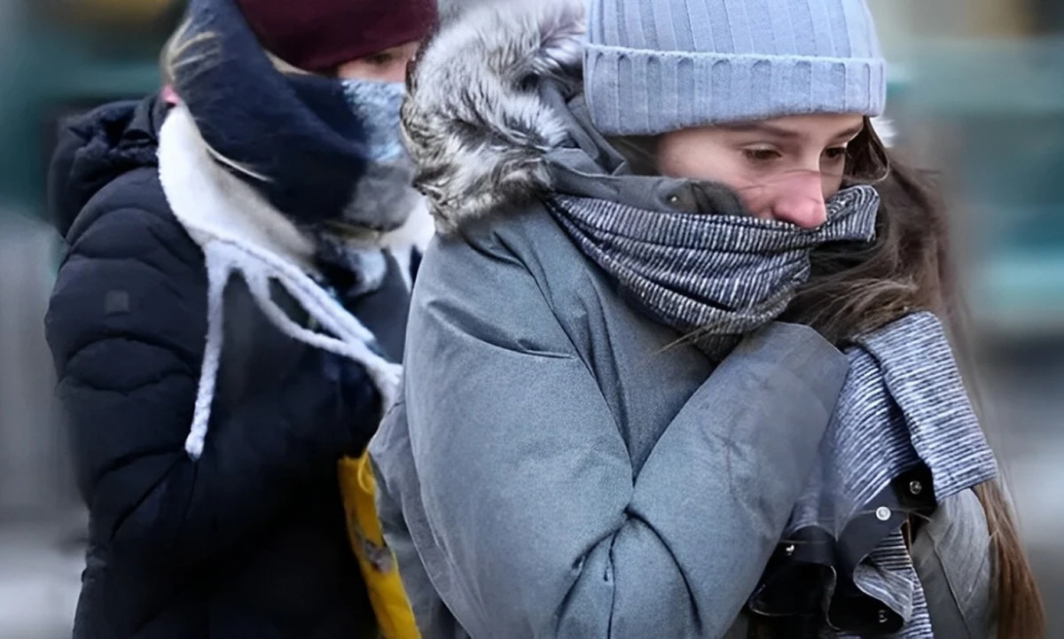 Rige una alerta por frío extremo en la zona central del país