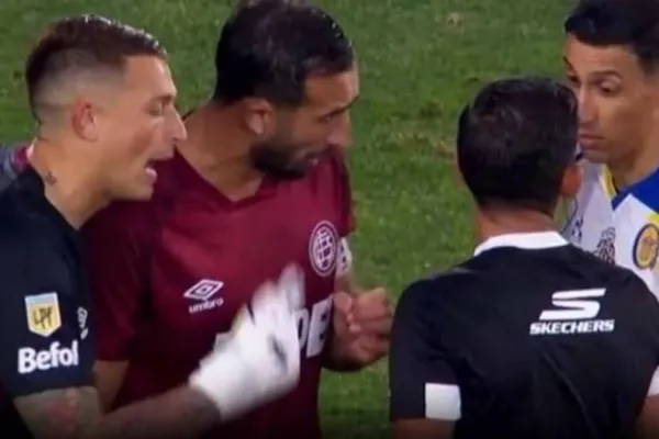 Finalmente Izquierdoz recibirá una sanción leve tras su cruce con Merlos