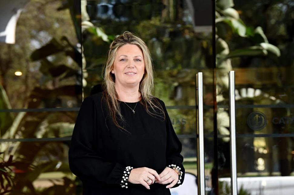 POSICIÓN. Verónica Gesse, vicepresidenta de la Liga Bioenergética.