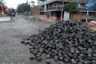 Intervención urbana en Barrio Sur: el plan de infraestructura comenzó con el quite de los tradicionales adoquines