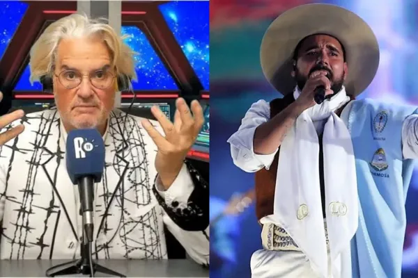 Video: la fuerte respuesta de Lázaro Caballero a Roberto Pettinato por sus dichos sobre el folclore