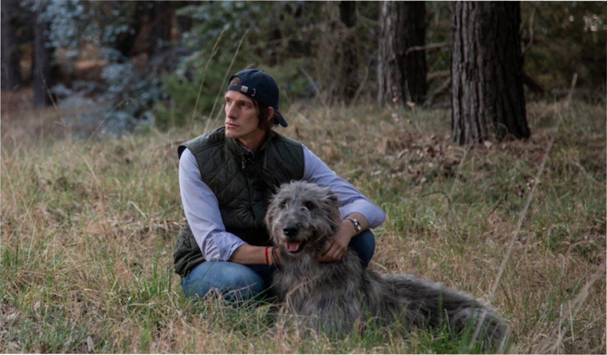 El perro de Iván de Pineda sorprendió las redes sociales. 