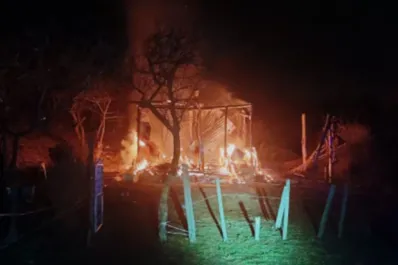 Cómo fue el incendio en el que murieron dos nenas en Córdoba