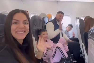 La policía registró el avión en el que Belu Lucius llegó a Tucumán