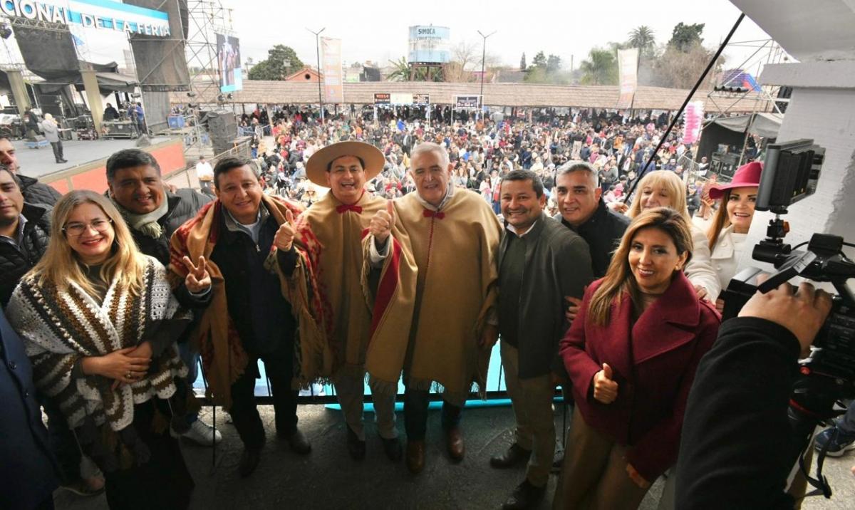 Jaldo encabezó el cierre de la 45ª edición de la Fiesta Nacional de la Feria