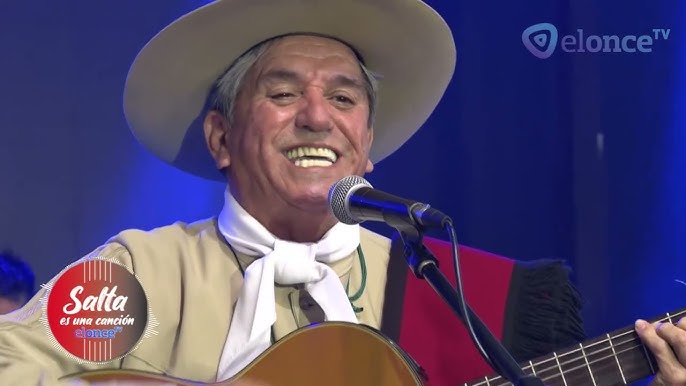 DESDE LAS VOCES DE ORÁN AL PRESENTE. Pitín Zalazar acredita años con el folclore.