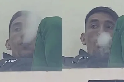 Ricardo Centurión y una nueva polémica en su carrera: estaba vapeando en pleno partido de su equipo