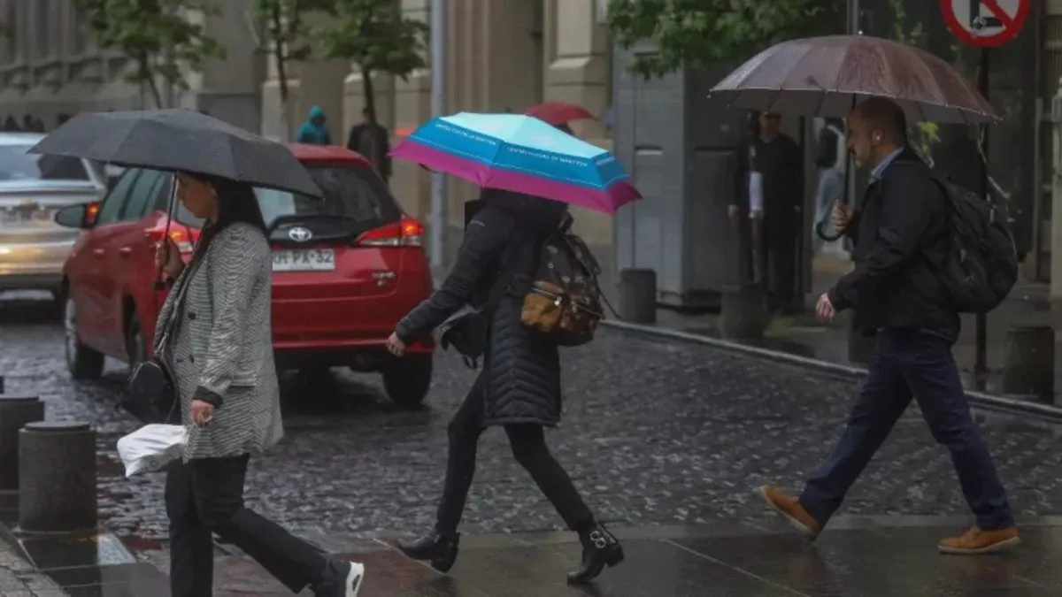 Las lluvias regresarán esta semana a la Región Metropolitana. Foto/RadioActiva.