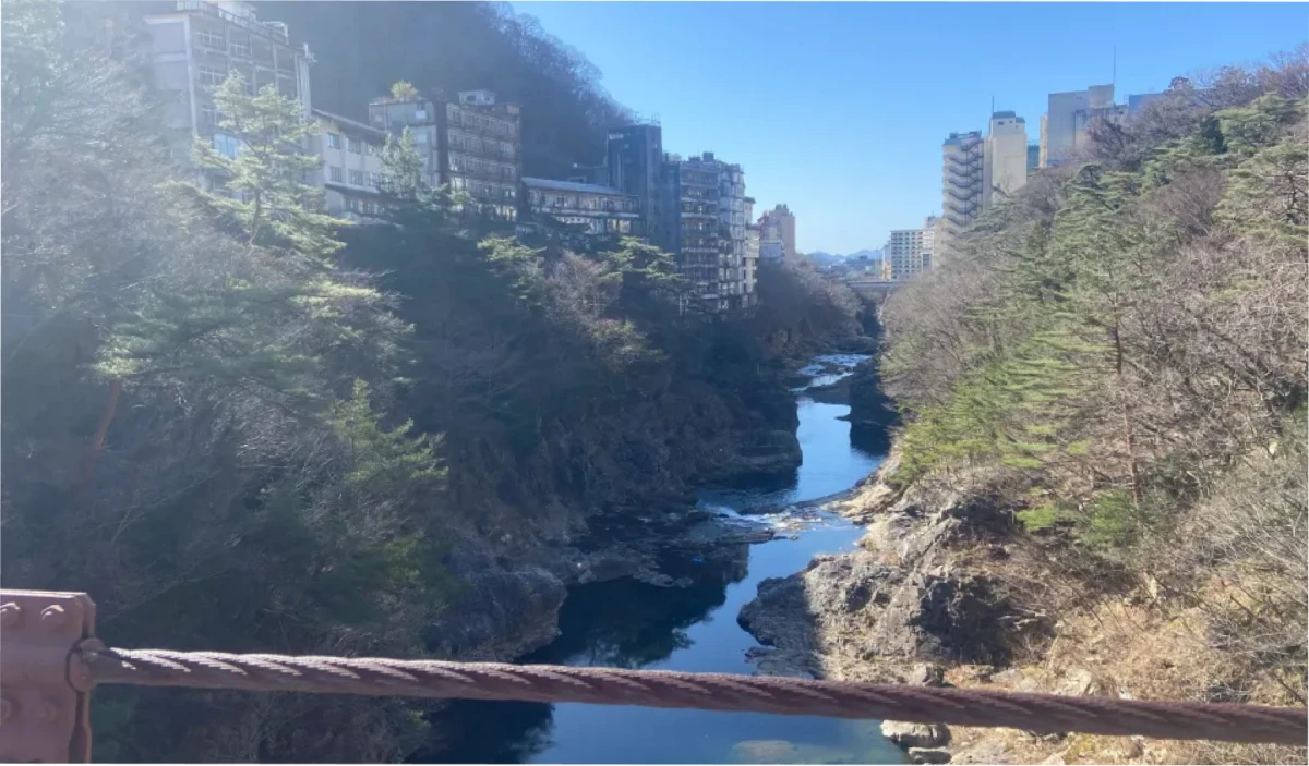 Kinugawa Onsen era famosa por sus aguas termales. Créditos: SWNS 