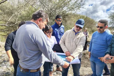 La SAT recorrió la zona de la obra del nuevo acueducto de Vipos con más de 10 empresas nacionales