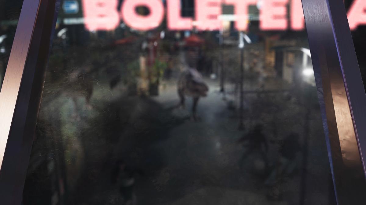UN DINOSAURIO EN MICROCENTRO. Los efectos fueron desarrollados con Blender y After Effects. / EMA VFX