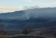Fuego en Tafí del Valle: continúa activo un incendio en el Cerro Muñoz