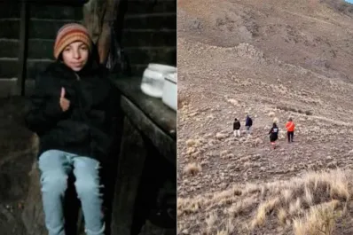 Desesperada búsqueda de Marito, un niño de 11 años desaparecido en la montaña de Catamarca