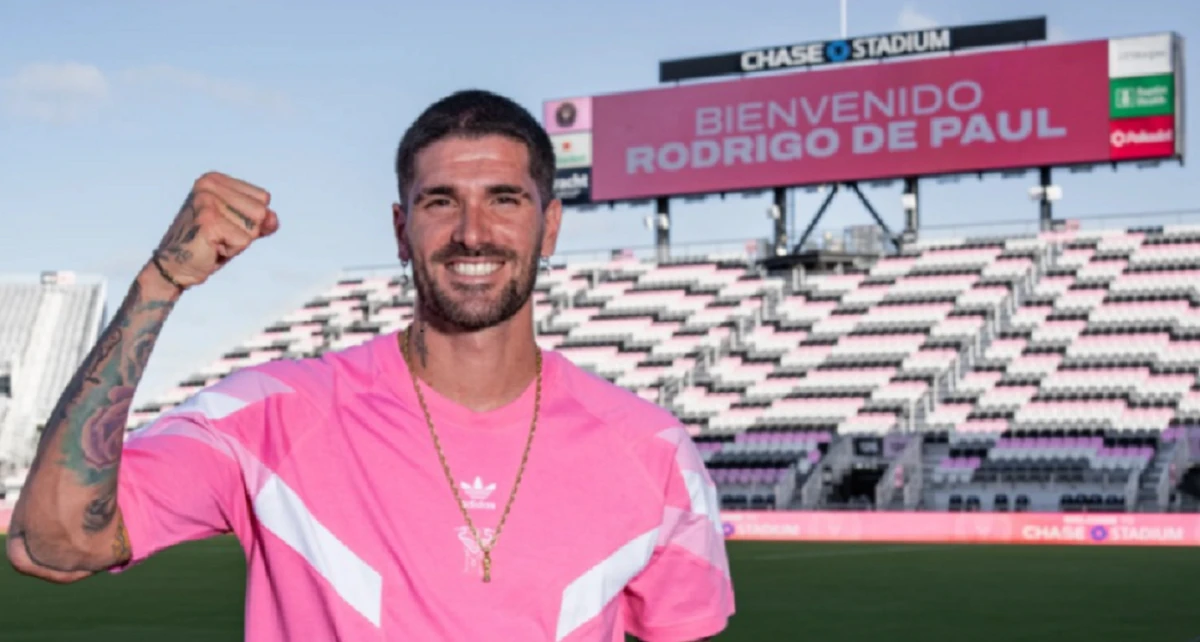 De Paul recibió la habilitación y podría debutar esta noche en Inter Miami