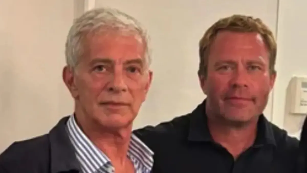 Mariano Cúneo Libarona y  Tim Ballard.