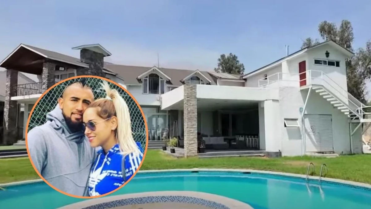 Marité Matus y Arturo Vidal pusieron a la venta su lujosa mansión