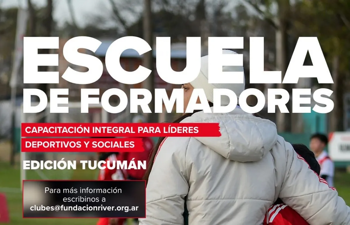ESCUELA DE FORMACIÓN. La Fundación River llega a Tucumán para capacitar a personas vinculadas al deporte