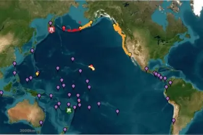 Tsunami en Chile: comunas afectadas y horarios estimados de llegada de las olas