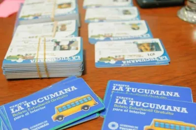 El Gobierno amplió el cupo del Boleto Estudiantil para jóvenes y adultos del interior de Tucumán