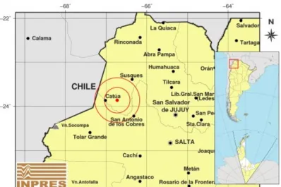 Tras el terremoto en Rusia, dos sismos sacudieron Jujuy y las Islas Georgia del Sur