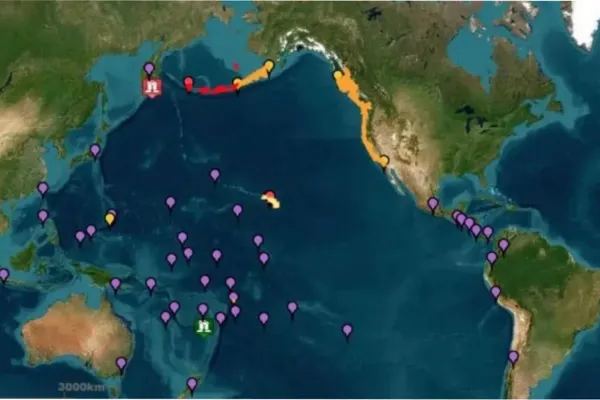 Tsunami en Chile: comunas afectadas y horarios estimados de llegada de las olas