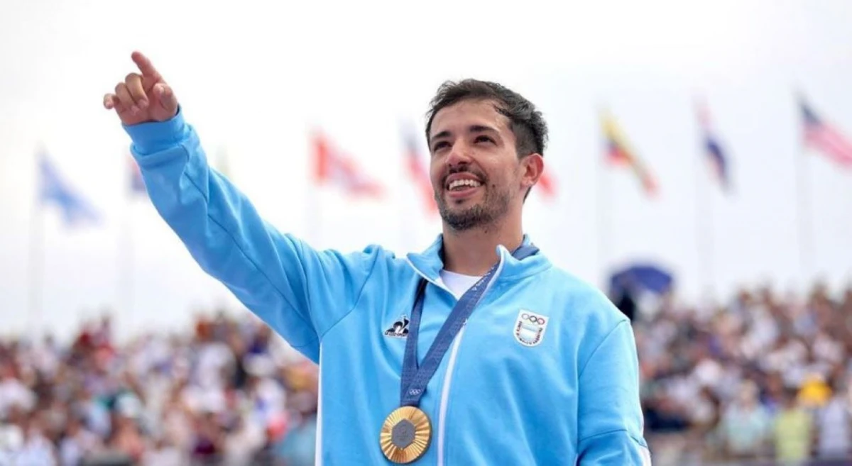EL 31 DE JULIO DE 2024. El día que José Torres Gil ganó la medalla en París.