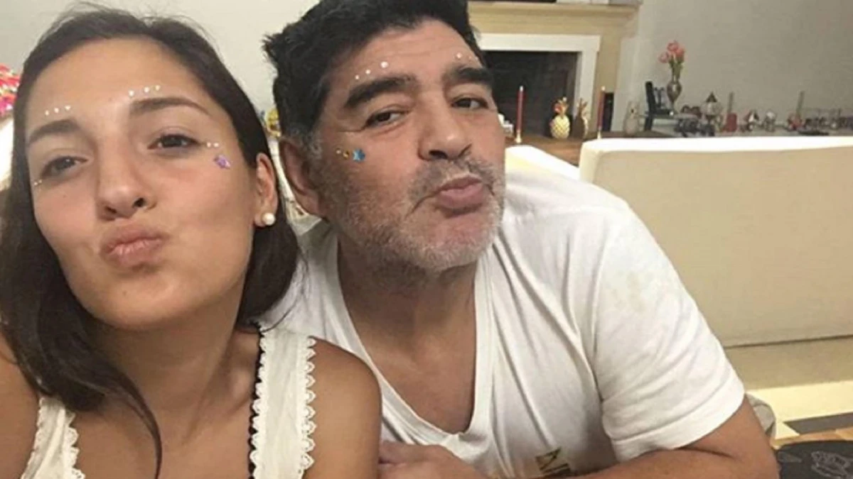 Jana Maradona, una de las hijas de Diego Maradona, optó por una vida con perfil bajo