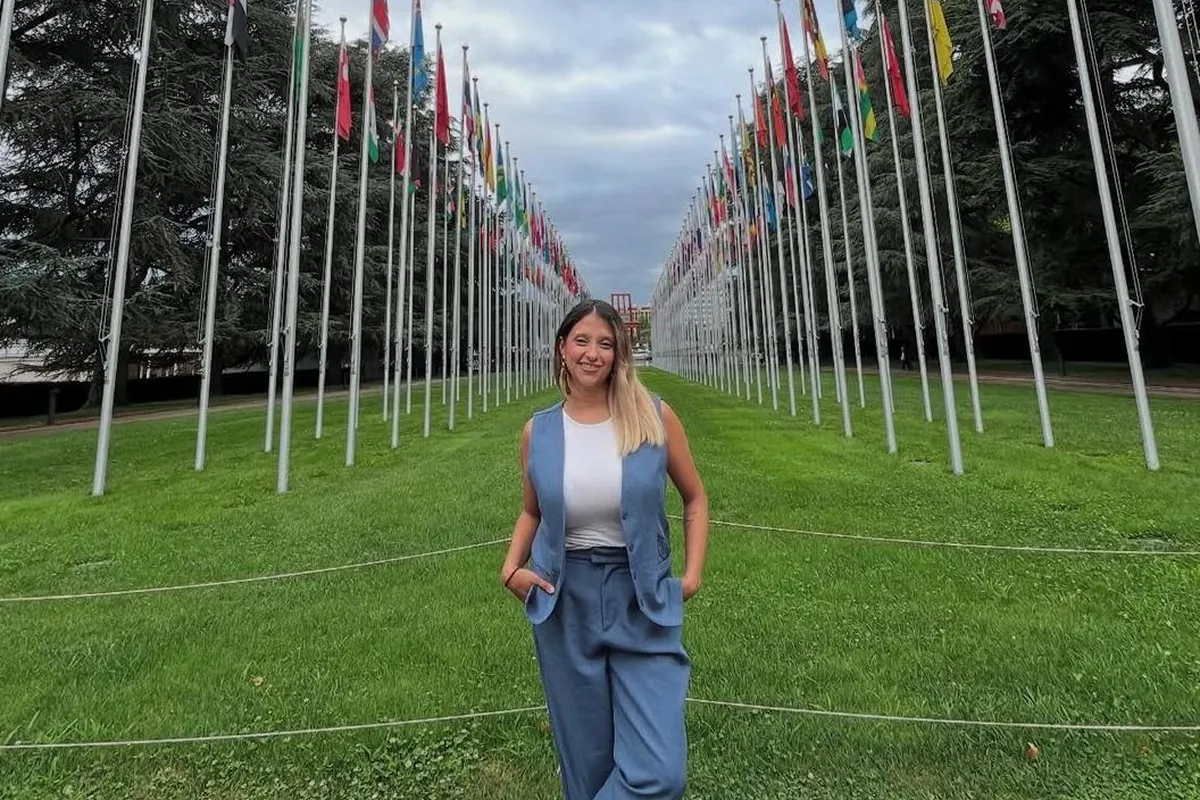 EN SUIZA. Una tucumana llevó los proyectos de Global Shapers al corazón del Foro Económico Mundial. / INSTAGRAM @globalshaperstuc