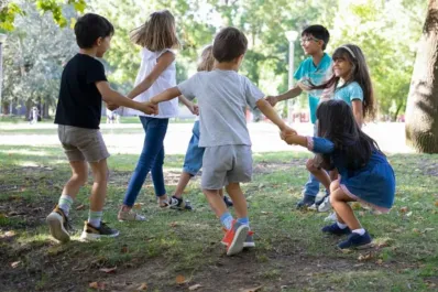 Operativo ambiental para el Día del Niño en el parque 9 de Julio