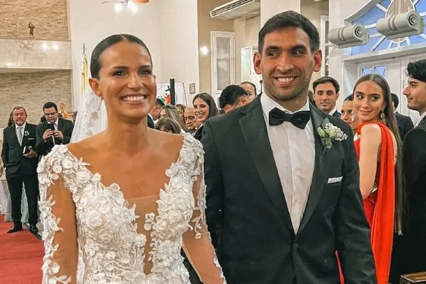 Con muchos ex Pumas, Matías Orlando festejó su casamiento en Tucumán