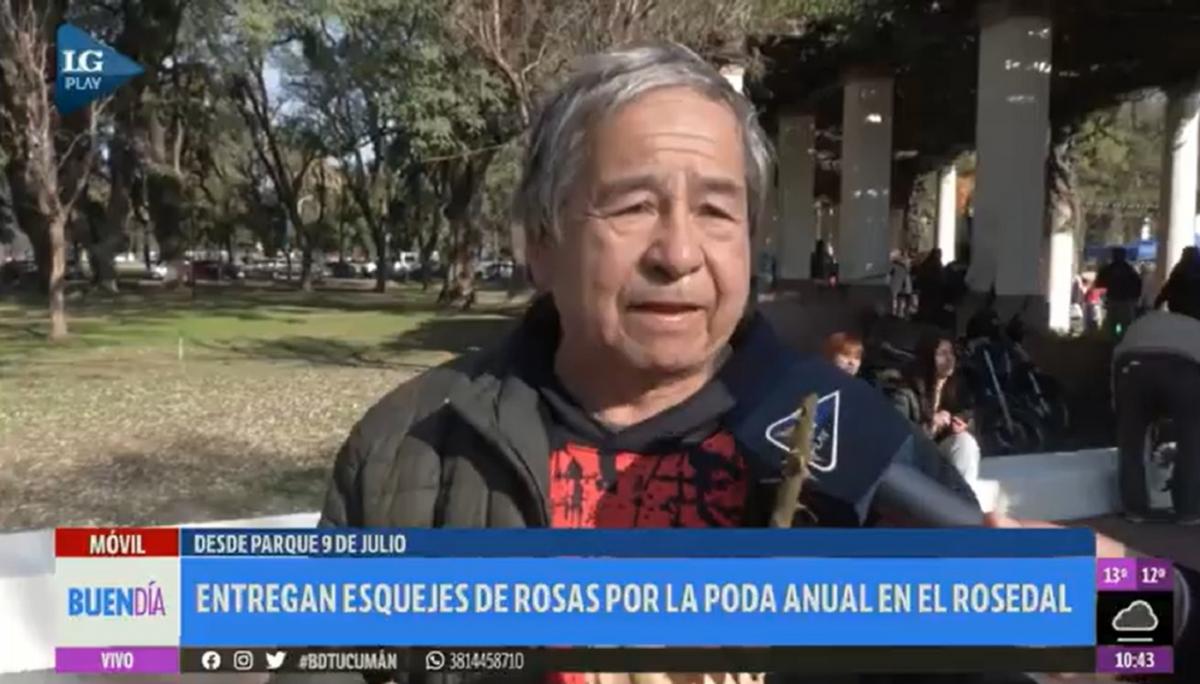 Un hincha de San Martín quiere llenar de rosas el estadio de Atlético: No hay doble intención, es un gesto de paz