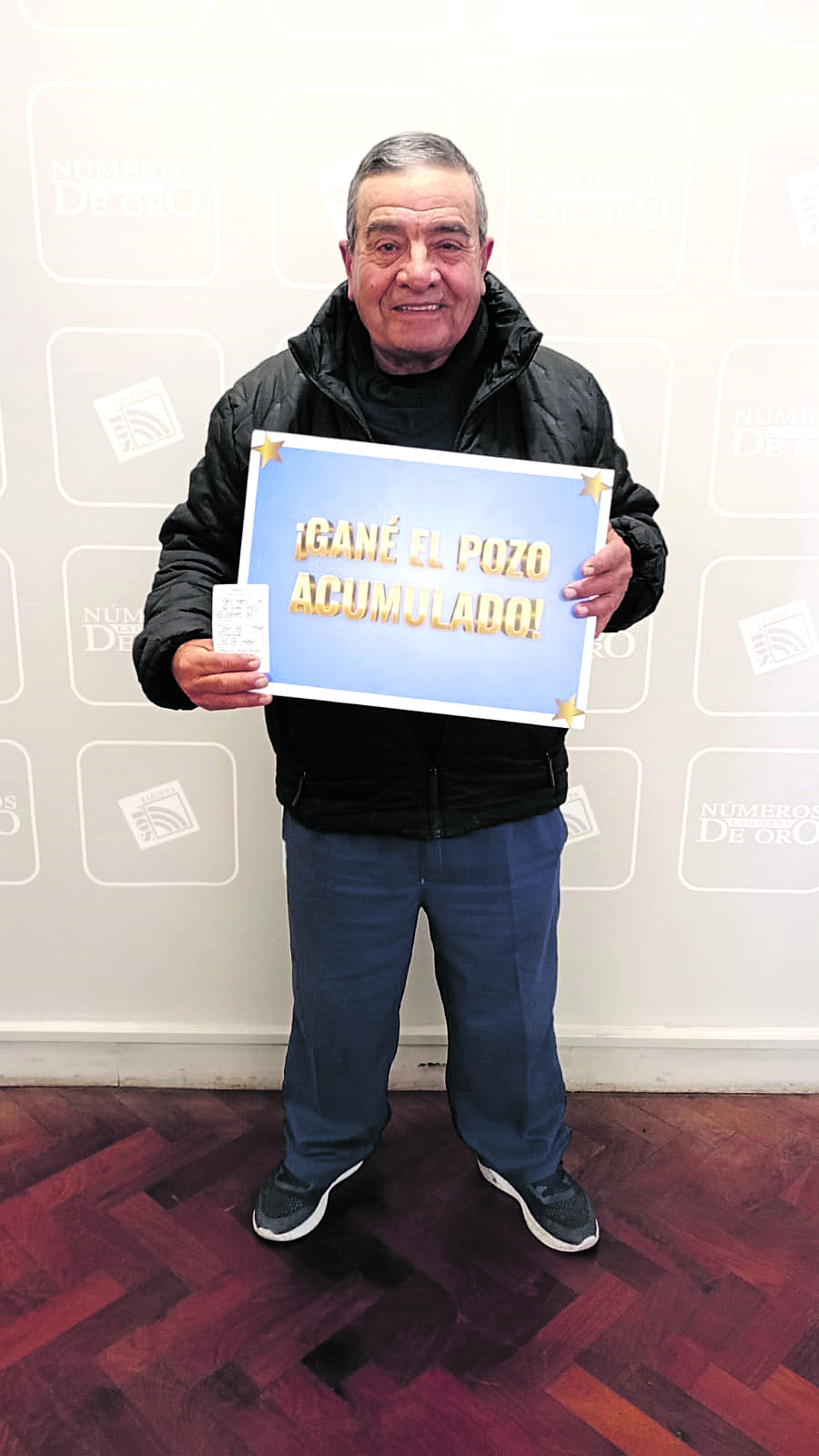 CARLOS ALBERTO DÍAZ. Pagará deudas y hará refacciones en la casa.