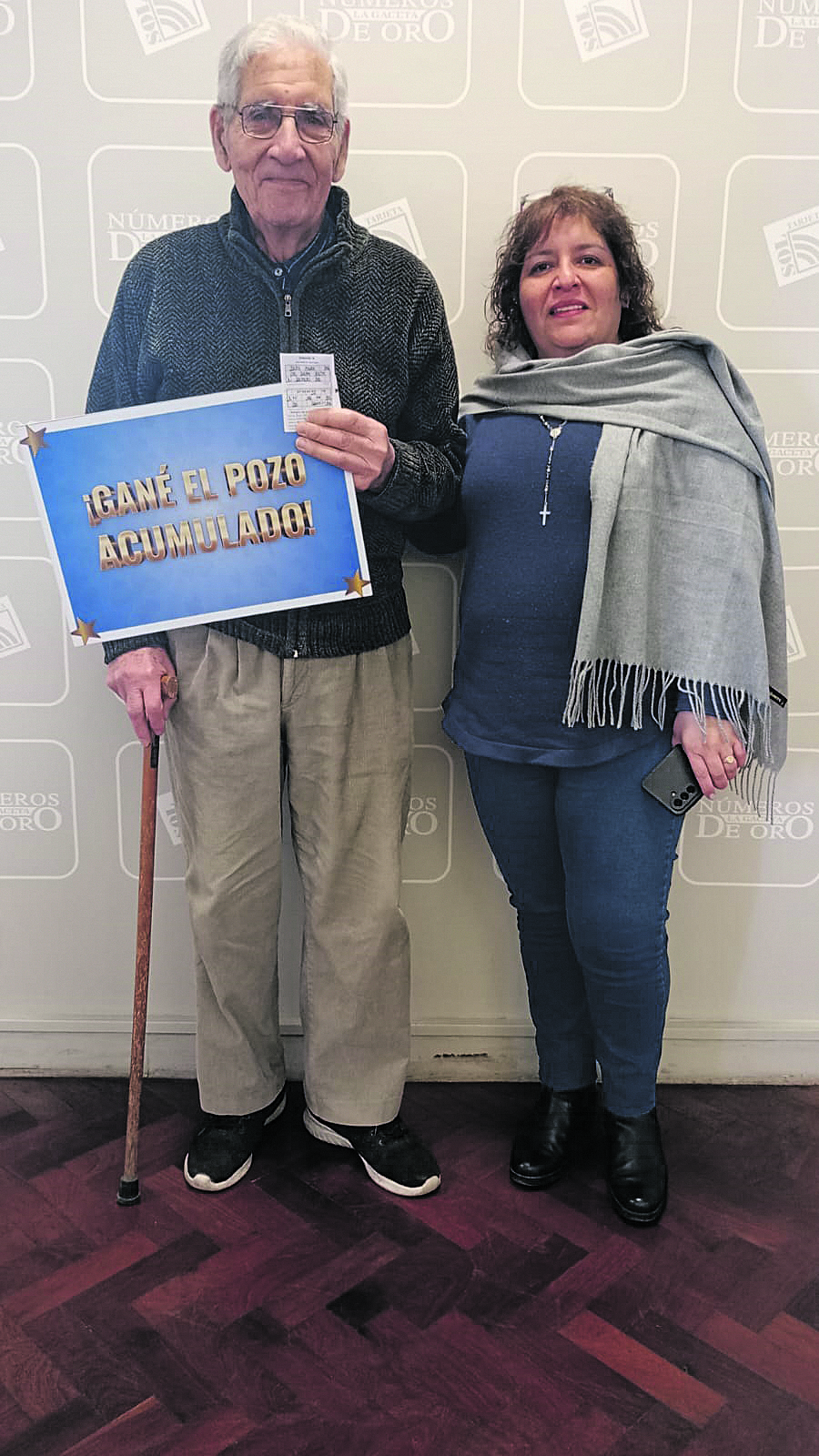 JOSÉ OSCAR JUÁREZ. Destinará el premio a mejorar su vivienda.