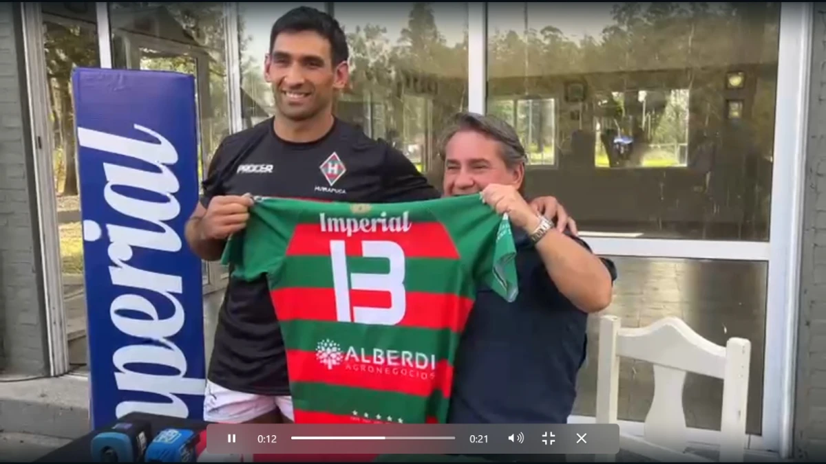 Refuerzo de lujo: Tostao Orlando fue presentado en Huirapuca y jugará el Regional de Rugby