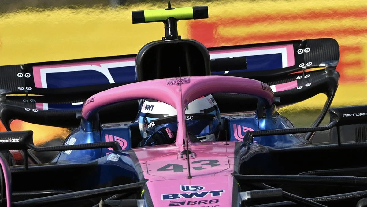 Franco Colapinto no pudó mejorar respecto a la primera práctica y finalizó en el último lugar