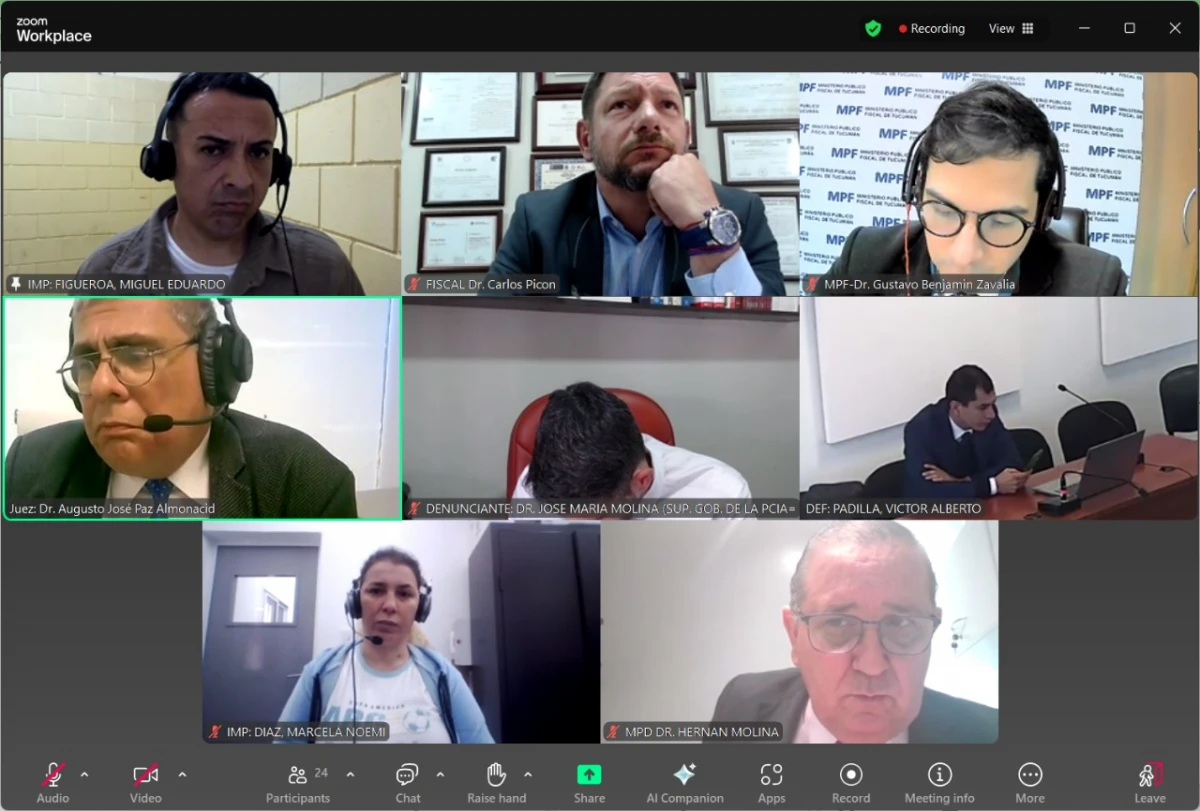 Audiencia virtual. MPF