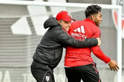 El particular mensaje de Borja en la previa al partido entre River y San Martín de Tucumán