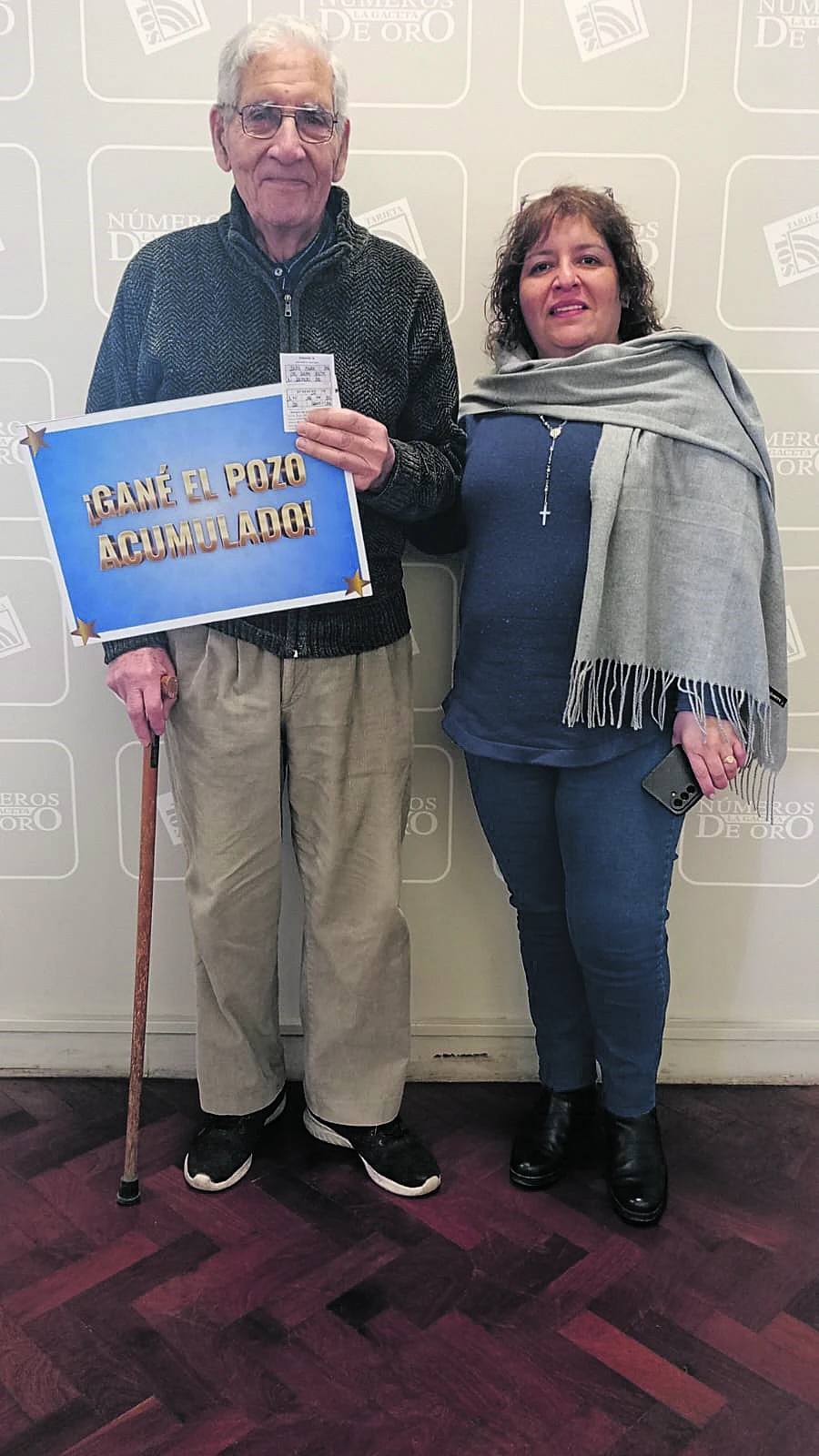 JOSÉ OSCAR JUÁREZ. Destinará el premio a mejorar su vivienda.