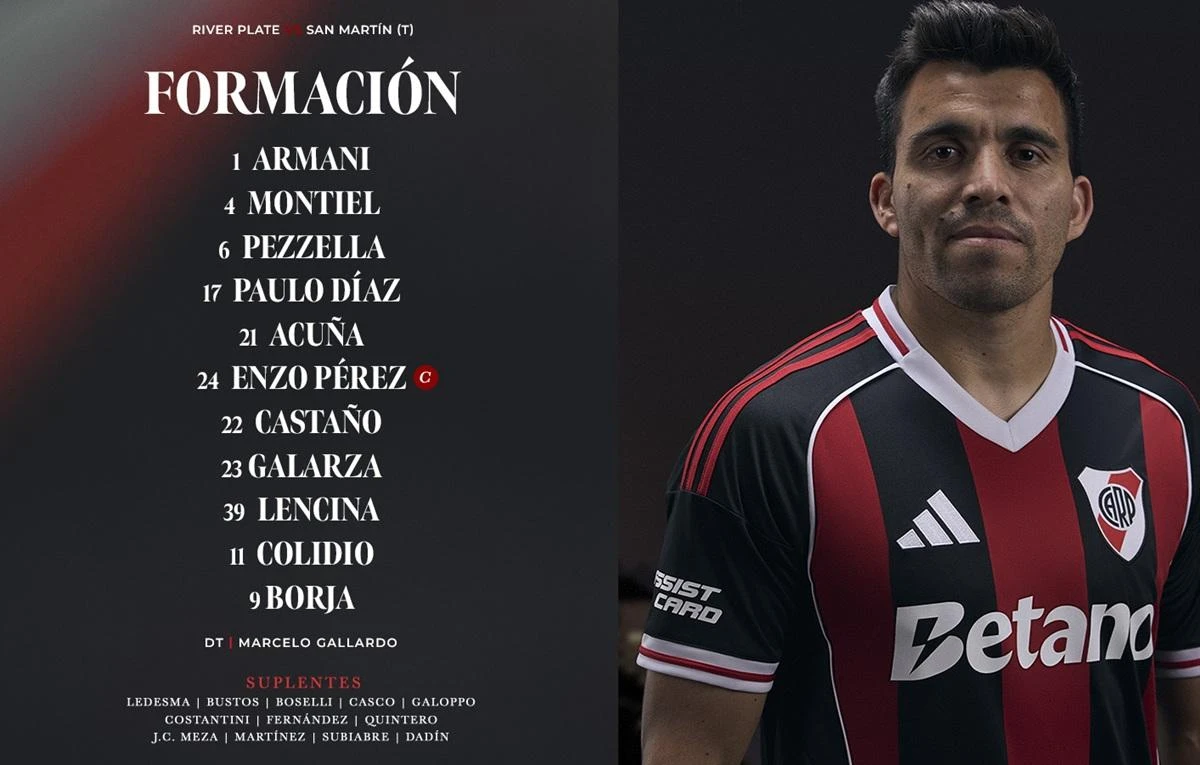 Los titulares de River