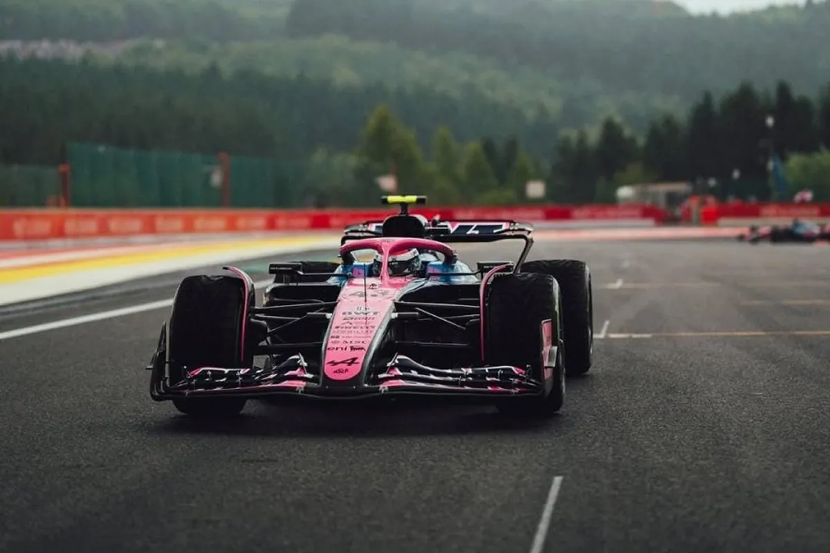 Franco Colapinto busca ser consistente, gracias a una mejora del Alpine