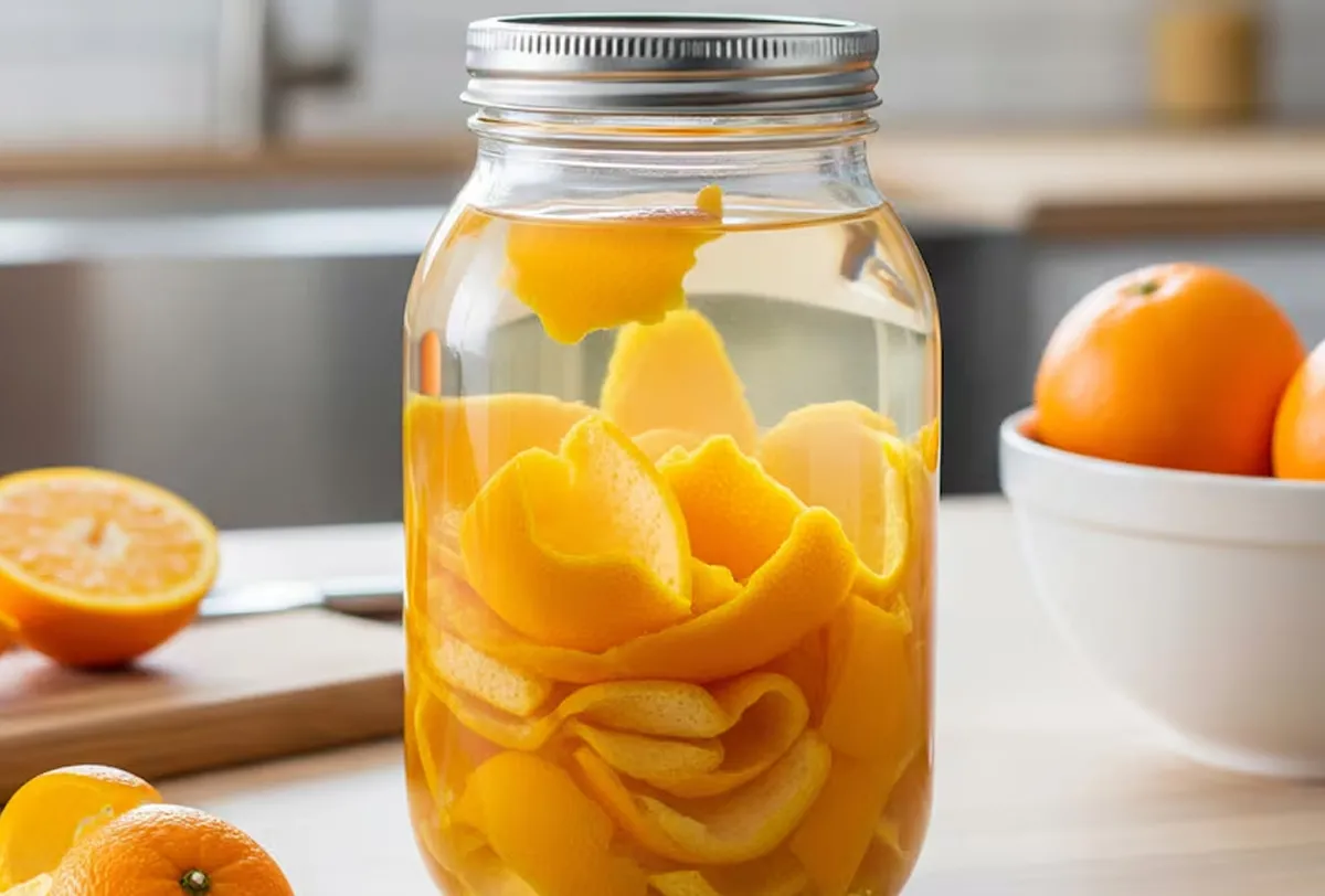 Cómo usar tus cáscaras de naranja: una mezcla poderosa para la limpieza