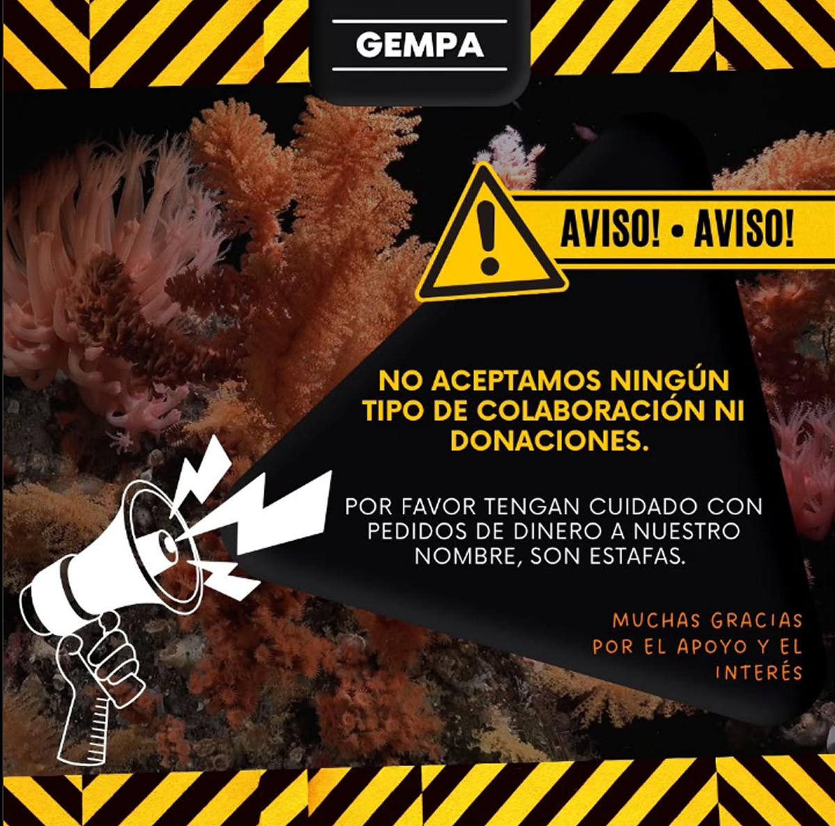 Cuidado: intentan estafar pidiendo dinero para la expedición del Conicet bajo el mar