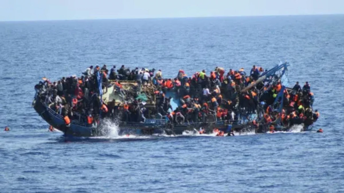 El trágico naufragio de una embarcación con migrantes en el Mediterráneo en 2016 | AFP